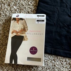 Black maternity Bellaband, size 2